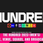 The Hundred 2023 (Men’s) - Schedule, Venue, Squads, and Broadcast Details