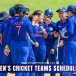 India Women's Cricket Teams Schedule for 2023