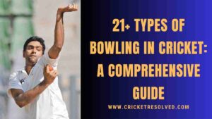 Ravichandran Ashwin Bowling in a Test Match