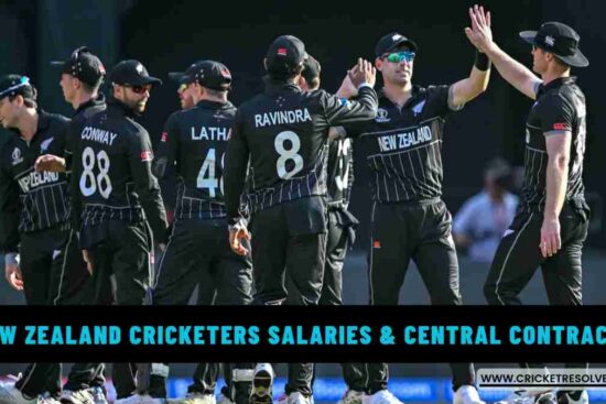 New Zealand Cricketers Salaries and Central Contracts List