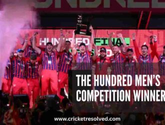 The Hundred Men’s Competition Winners List