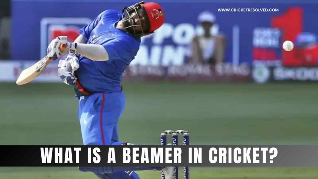 What is a Beamer in Cricket?
