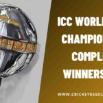 ICC World Test Championship Complete Winners List