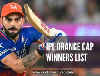 IPL Orange Cap Winners List