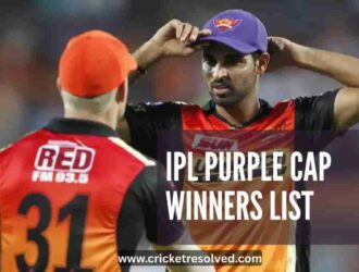 IPL Purple Cap Winners List