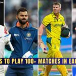 List: Cricketers to Play 100+ Matches in Each Format