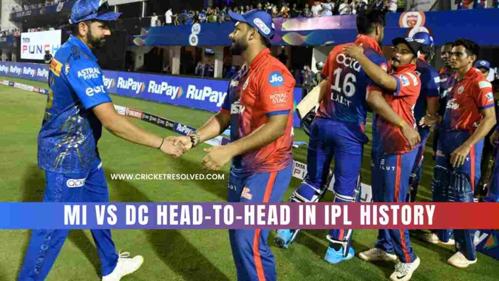MI vs DC Head-to-Head in IPL History