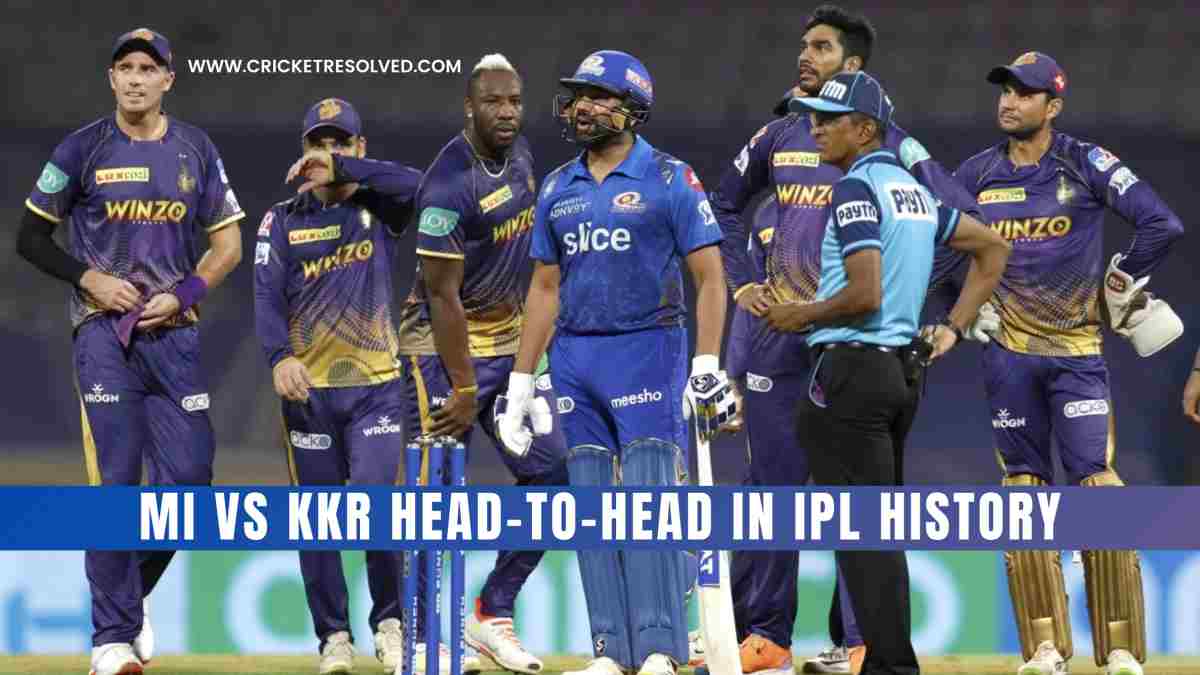 MI vs KKR Head-to-Head in IPL History - Cricket Resolved