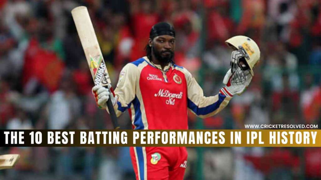 The 10 Best Batting Performances in IPL History