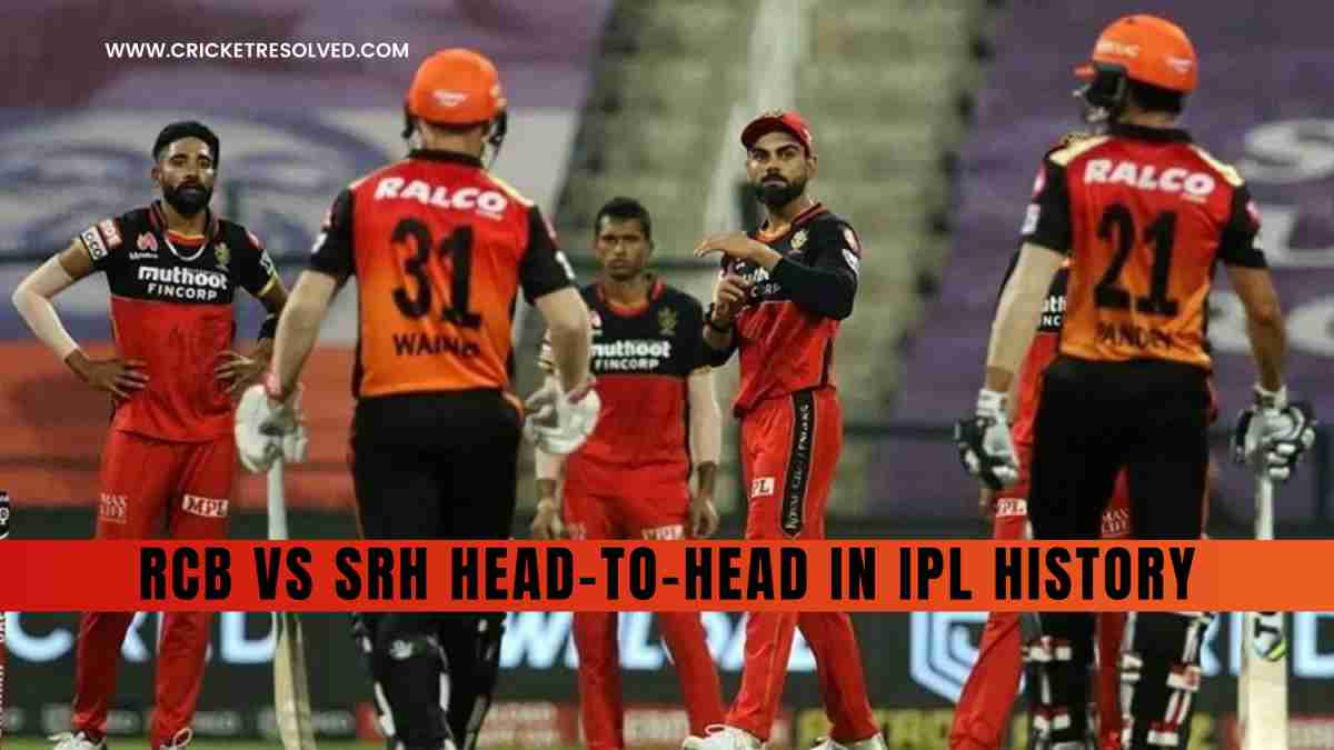 RCB vs SRH Head-to-Head in IPL History