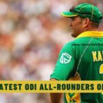 The 5 Greatest ODI All-Rounders of All Time