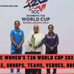 ICC Women’s T20 World Cup 2024: Schedule, Groups, Teams, Venues, Broadcast