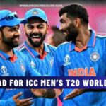 India Squad for ICC Men’s T20 World Cup 2024