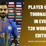 Player of the Tournament in Every T20 World Cup Edition