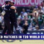 List of Tied Matches in T20 World Cup History