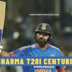 Rohit Sharma T20I Centuries List