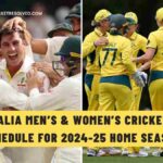 Australia Men’s & Women’s Cricket Team Schedule for 2024-25 Home Season