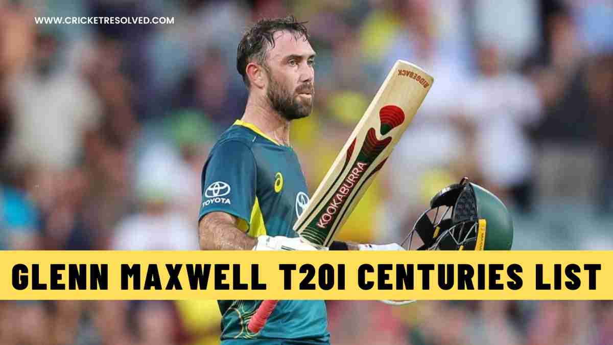 Glenn Maxwell T20I Centuries