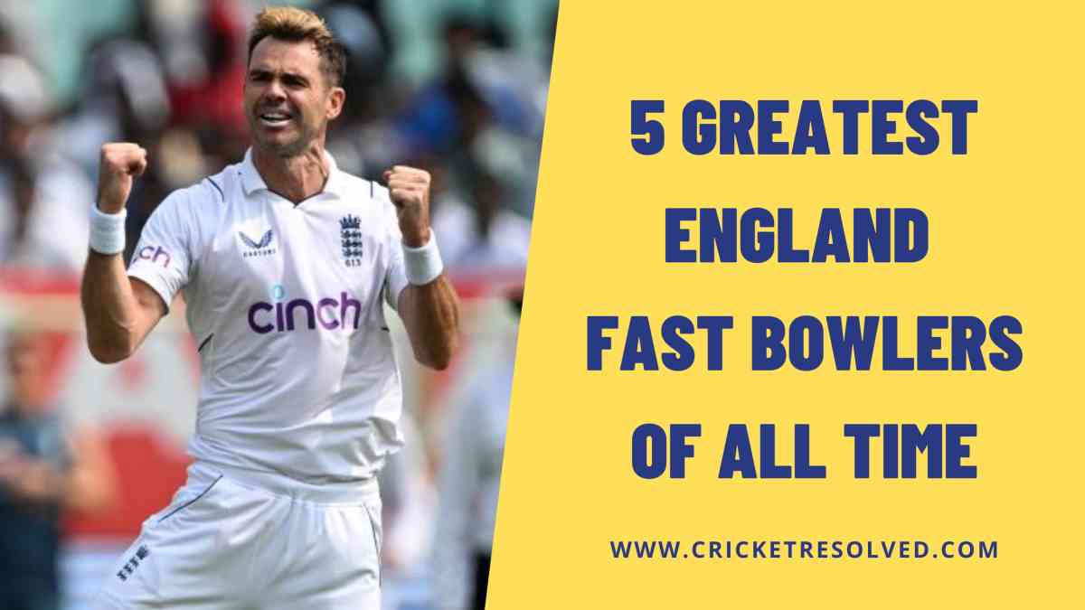 Greatest England Fast Bowlers