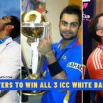 Indian Players to Win All 3 ICC White Ball Trophies