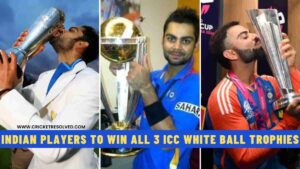 Indian Players to Win All 3 ICC White Ball Trophies