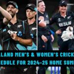 New Zealand Men’s & Women’s Cricket Team Schedule for 2024-25 Home Summer