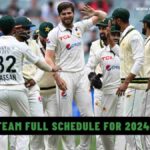 Pakistan Men’s Cricket Team Full Schedule for 2024-25 Season