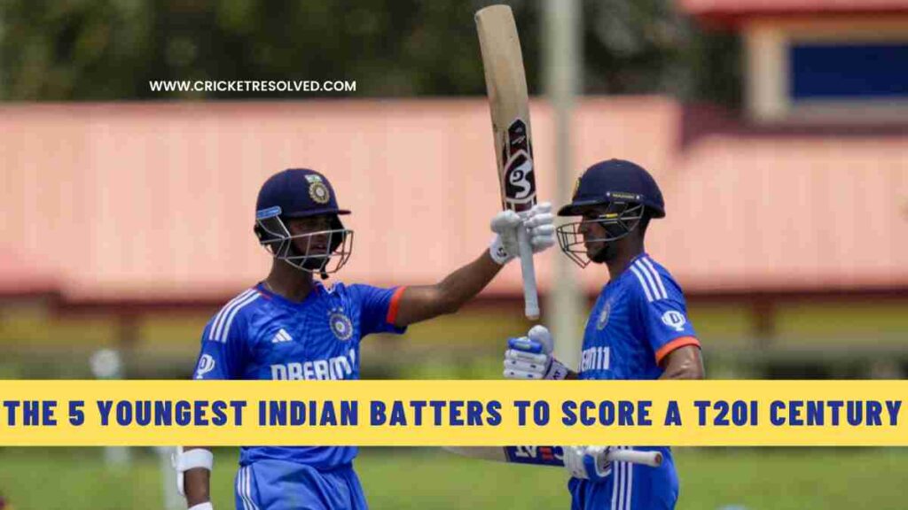 The 5 Youngest Indian Batters to Score a T20I Century