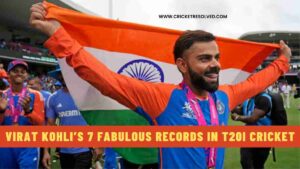 Virat Kohli’s 7 Fabulous Records in T20I Cricket