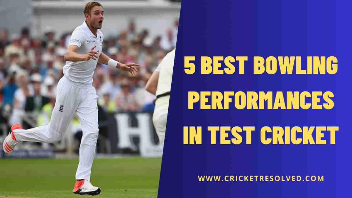 5 Best Bowling Performances in Test Cricket