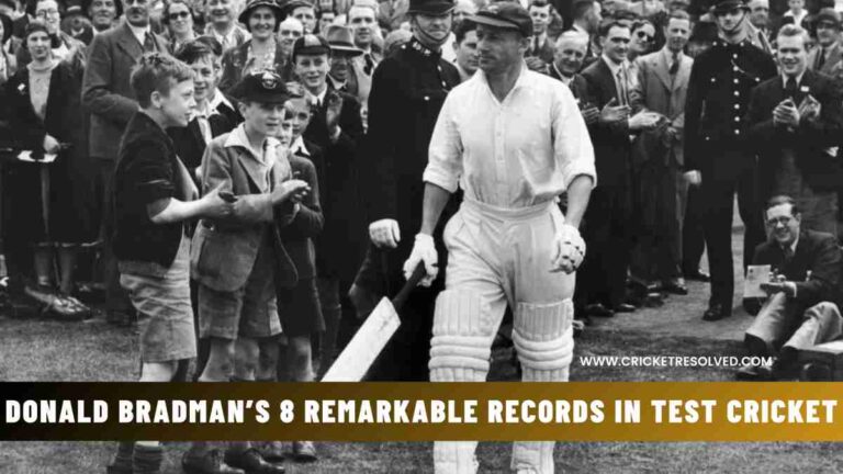 Donald Bradman’s Remarkable Records