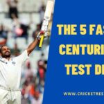 The 5 Fastest Centuries on Test Debut