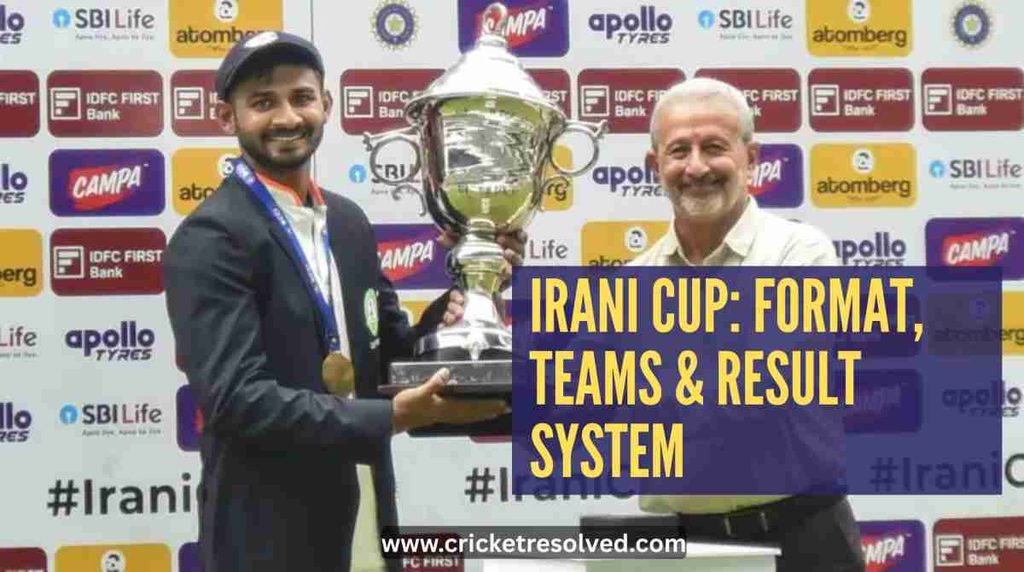 Irani Cup: Format, Teams & Result System | Explained