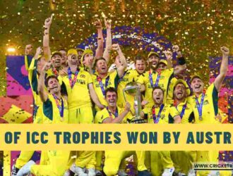 List of ICC Trophies Won by Australia