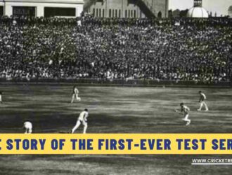 The Story of the First-Ever Test Series