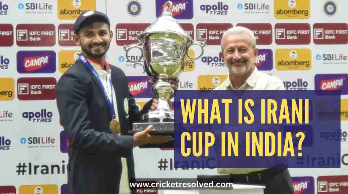 What is Irani Cup in India? And its History?