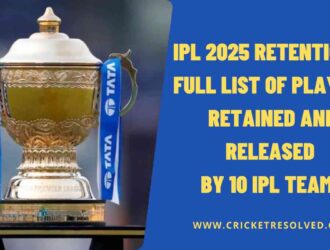 IPL 2025 Retentions: Full List of Players Retained and Released by 10 IPL Teams