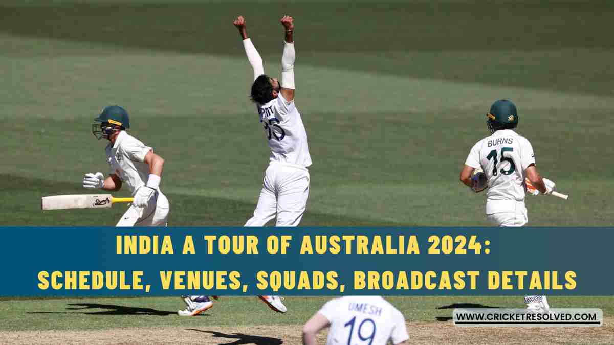 India A Tour of Australia 2024: Schedule, Venues, Squads, Broadcast Details