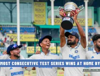 Top 5: Most Consecutive Test Series Wins at Home by Teams