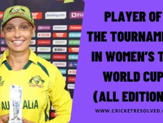 Player of the Tournament in Women’s T20 World Cup (All Editions)