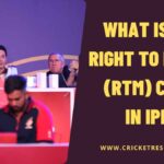 What is the Right to Match (RTM) Card in IPL?