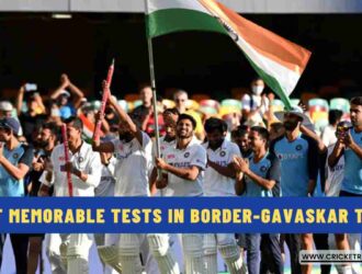 5 Most Memorable Tests in Border-Gavaskar Trophy (BGT)