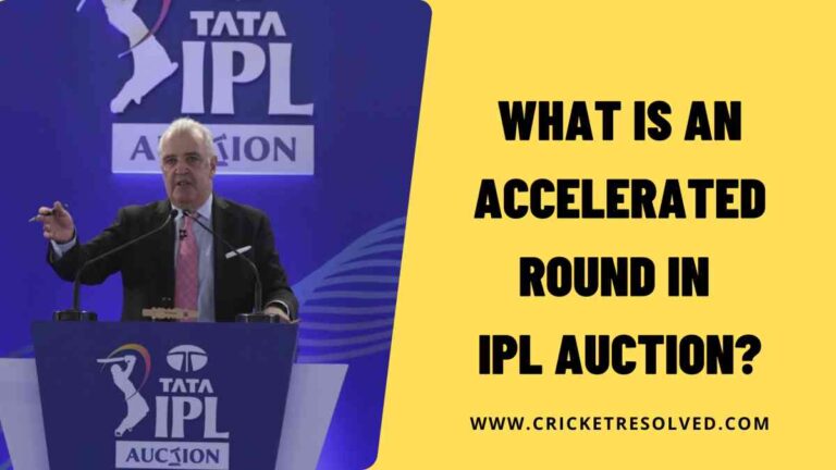 What is an Accelerated Round in IPL Auction?