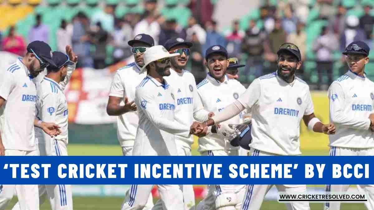 What is ‘Test Cricket Incentive Scheme’ Announced by BCCI?