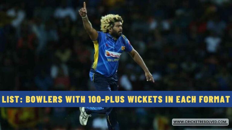 List: Bowlers with 100-plus Wickets in Each Format of International Cricket