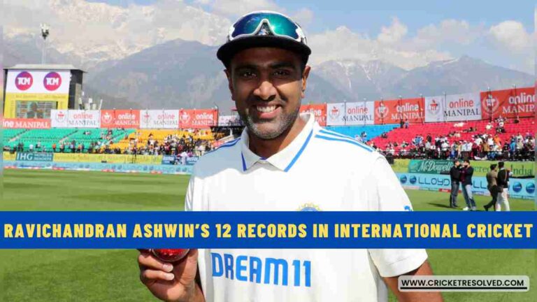 Ravichandran Ashwin’s 12 Records in International Cricket