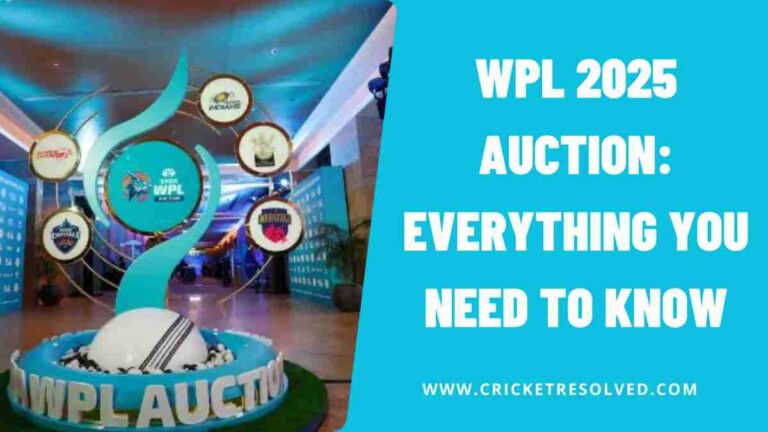 WPL 2025 Auction: Everything You Need to Know