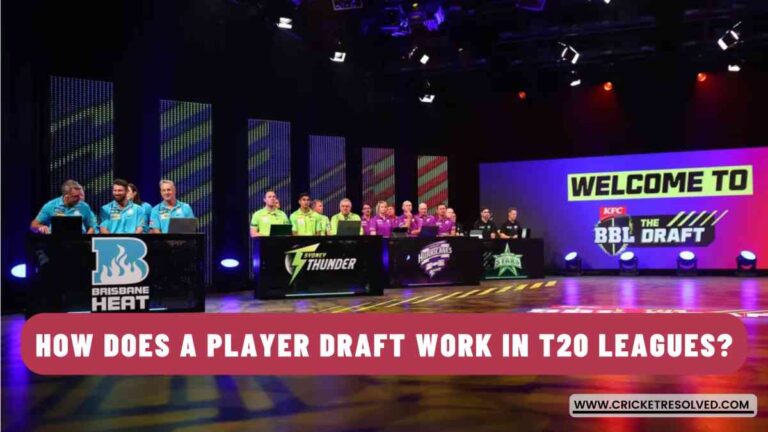 How Does a Player Draft Work in T20 Cricket Leagues?