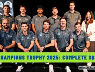 ICC Champions Trophy 2025: Complete Squads of All 8 Teams