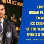 List: Indian Players to Win ICC Cricketer of the Year Award (Men’s & Women’s)